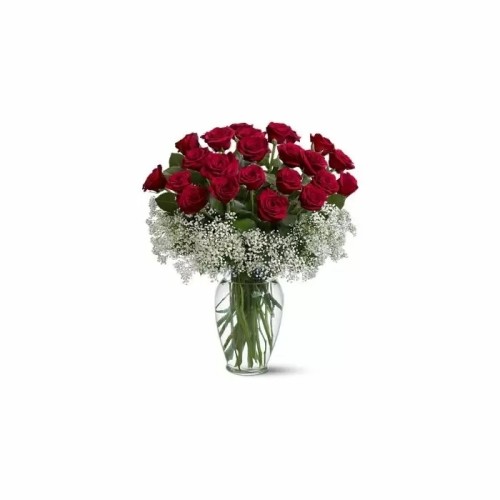 Bouquet of 24 Red Roses